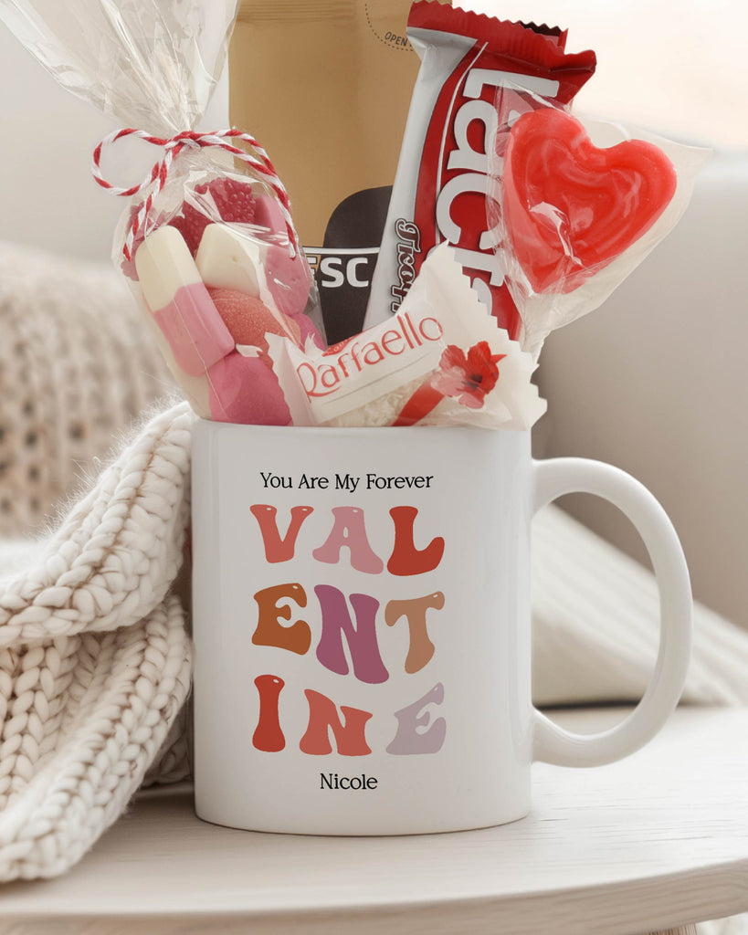 My Forever Valentine Pink - Ceramic Mug Coffee Gift Set - GOTShirts