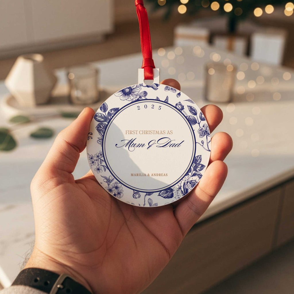 New Mum & Dad - Wooden Ornament - GOTShirts