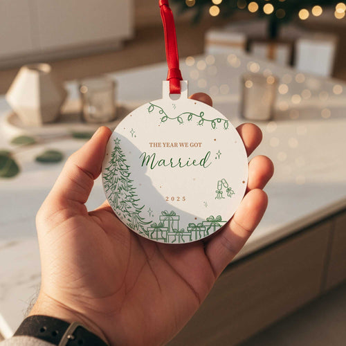 Married - Wooden Ornament - GOTShirts