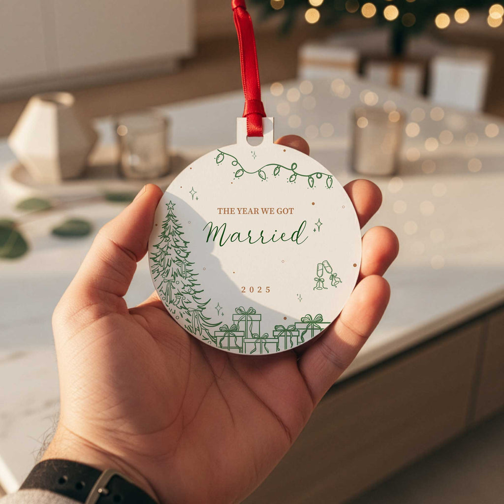 Married - Wooden Ornament - GOTShirts