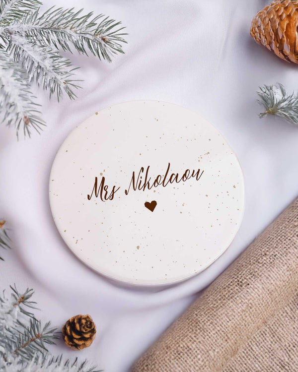 Our First Christmas As Mr & Mrs - Coffee Mug & Coaster Double Set - GOTShirts