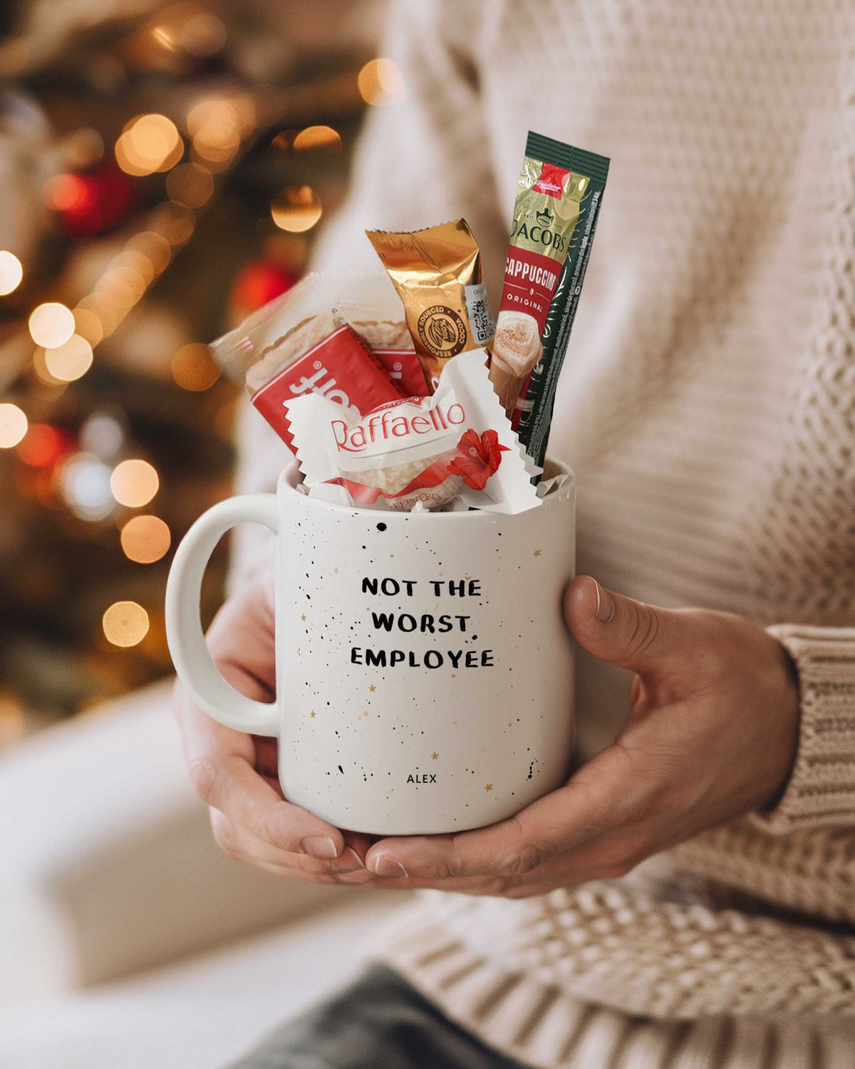 Not The Worst Employee - Ceramic Mug Coffee Gift Set - GOTShirts