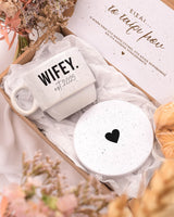 Hubby & Wifey - Coffee Mug & Coaster Set - GOTShirts