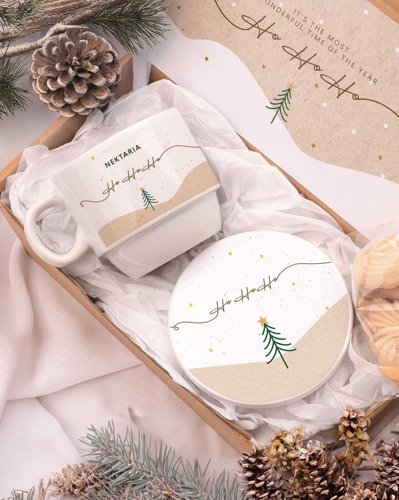 Hohoho - Coffee Mug & Coaster Set - GOTShirts