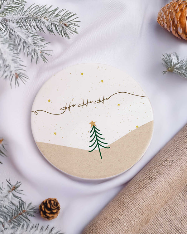 Hohoho - Ceramic Mug 11oz & Coaster Gift Box - GOTShirts