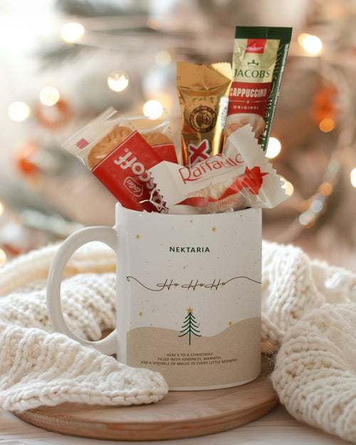 Hohoho - Ceramic Mug Coffee Gift Set - GOTShirts