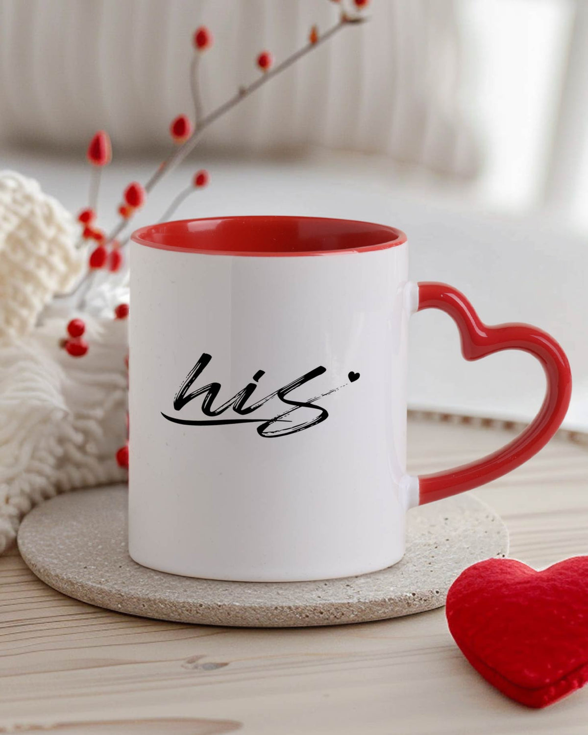 Heart Handle Mug - GOTShirts