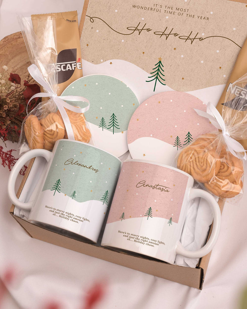 Green & Pink - Ceramic Mug 11oz & Coaster Gift Box - GOTShirts