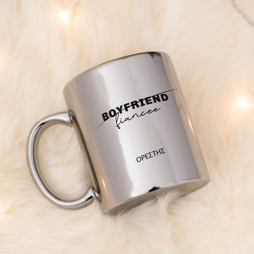 Boyfriend To Fiancée - Mirror Mug - GOTShirts