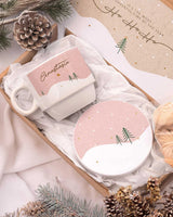 Green & Pink Places - Coffee Mug & Coaster Set - GOTShirts