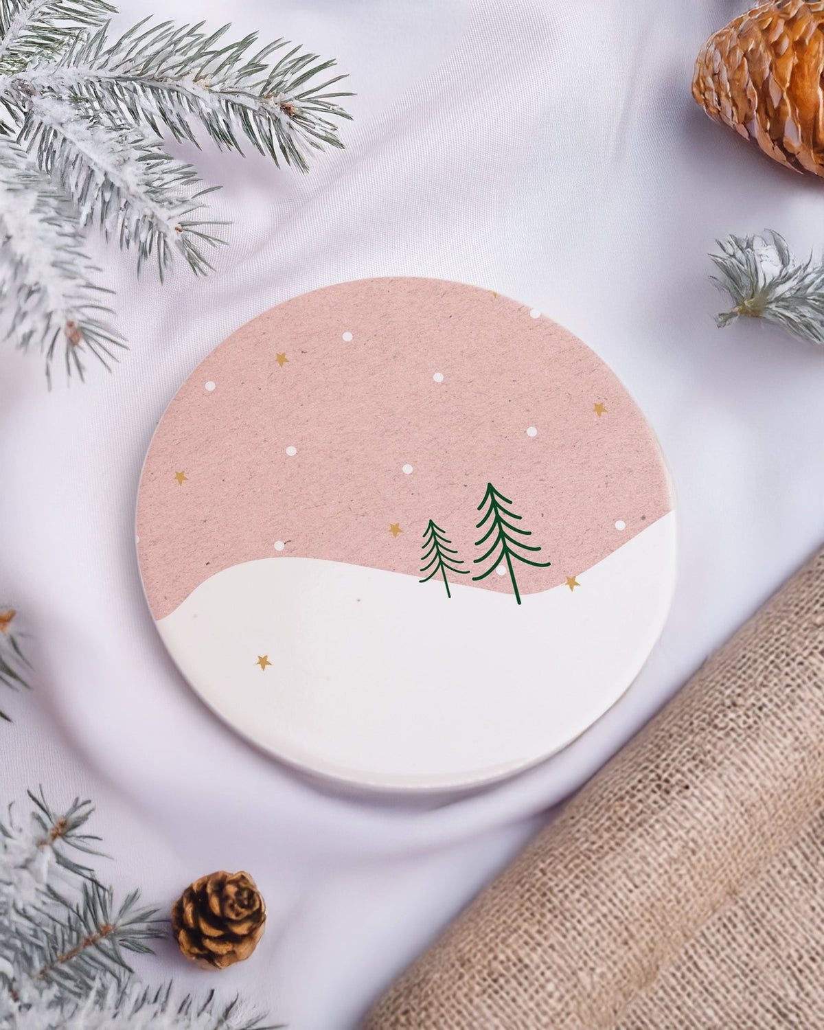 Pink Place - Coffee Mug & Coaster Set - GOTShirts
