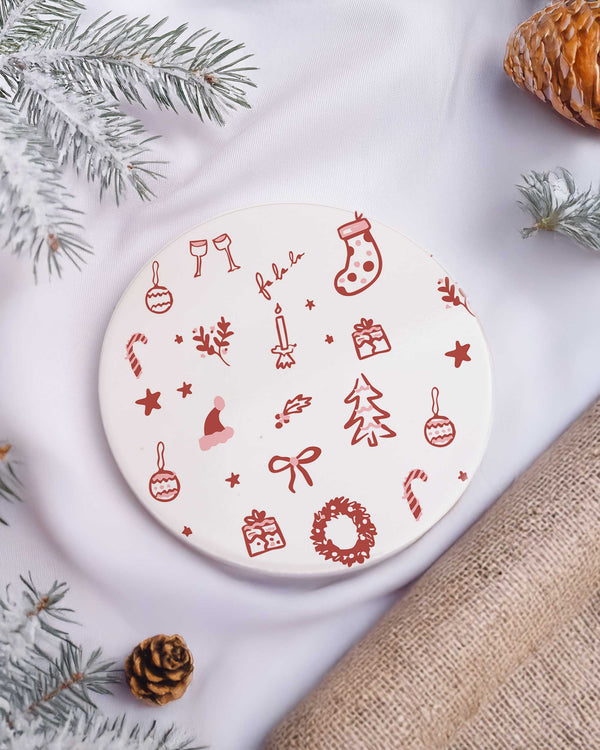 Christmas Pattern - Ceramic Mug 11oz & Coaster Gift Box - GOTShirts