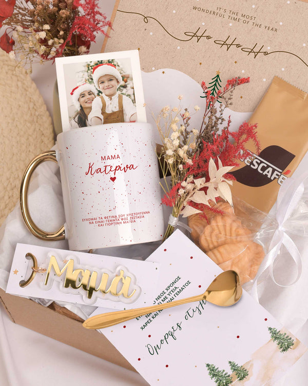 Red Dots - Christmas Gold Gift Box - GOTShirts