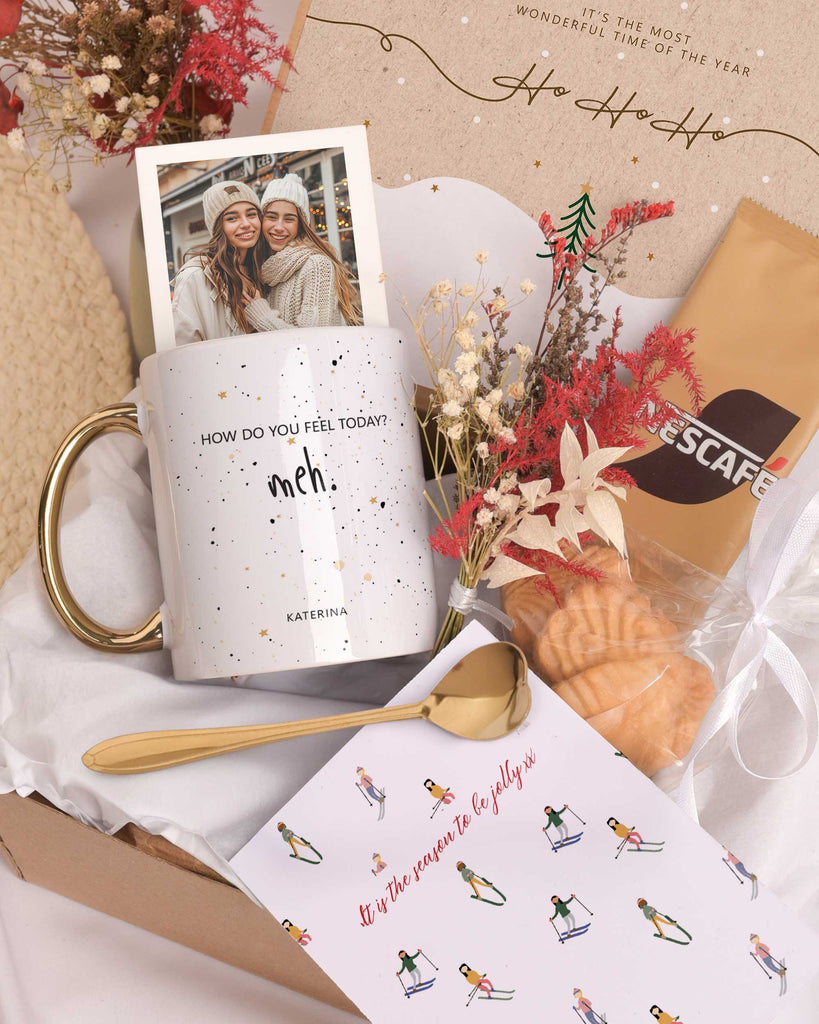 Meh. - Secret Santa Gold Gift Box - GOTShirts