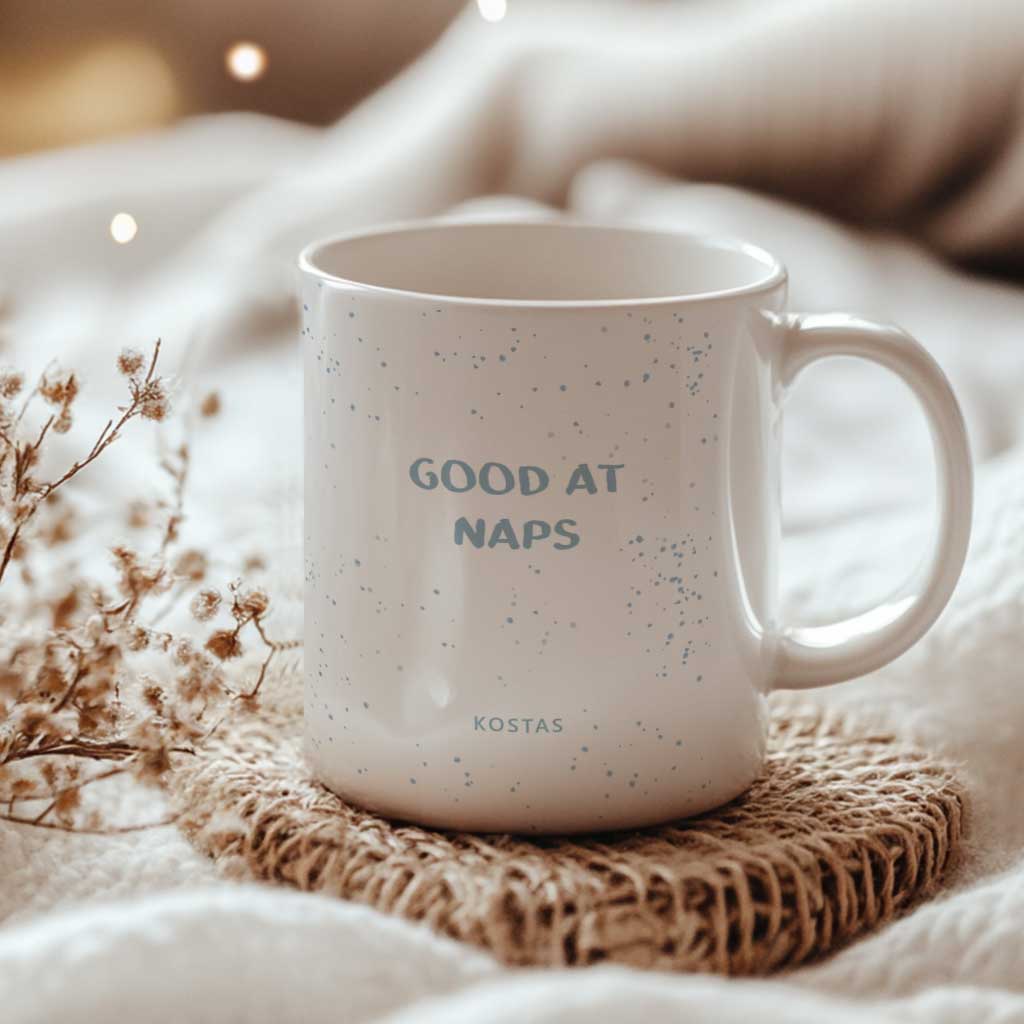 Good At Naps Light Blue - Ceramic Mug 330ml - GOTShirts