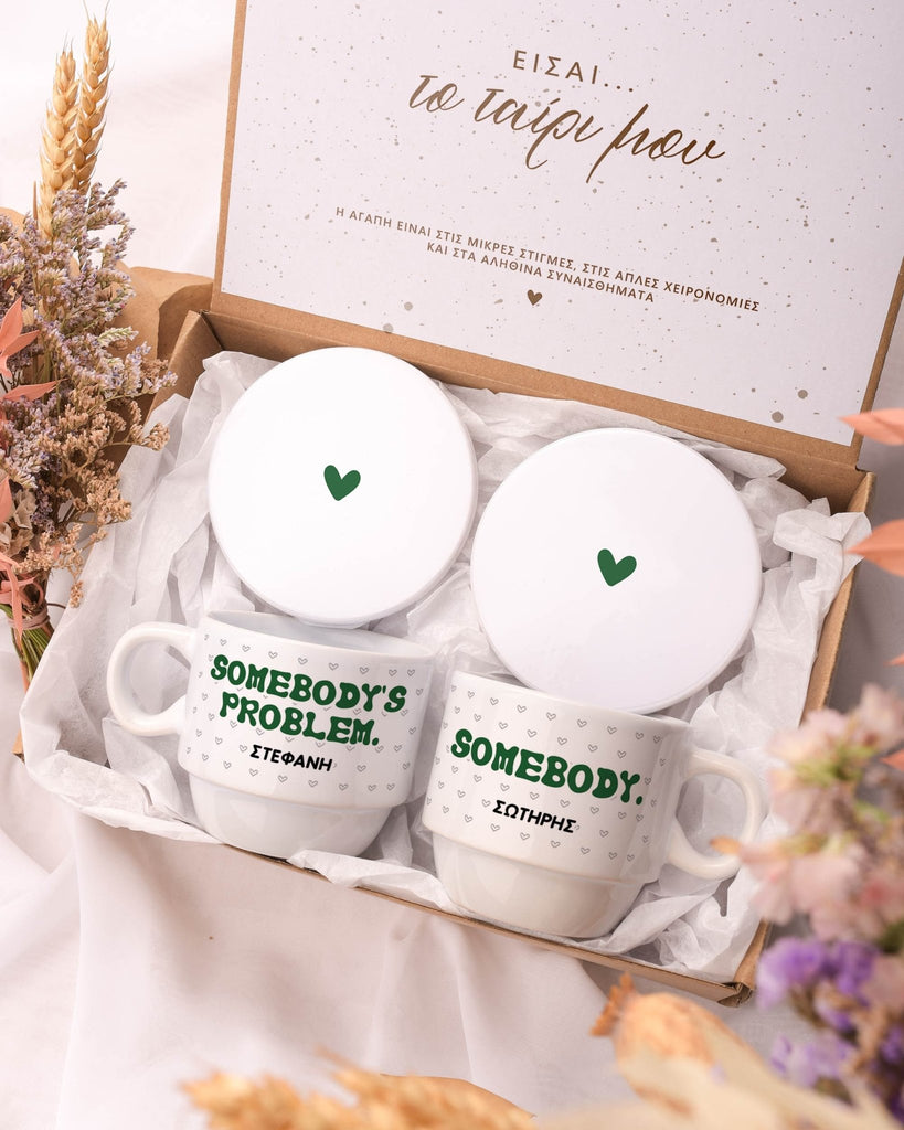 Somebody - Coffee Mug & Coaster Set - GOTShirts