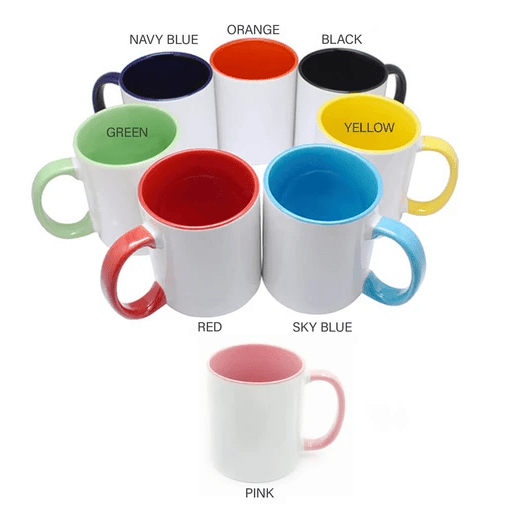Always Smile - Large Ceramic Mug Set Of 2 - GOTShirts