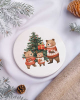 Christmas Family - Ceramic Mug 11oz & Coaster Gift Box - GOTShirts