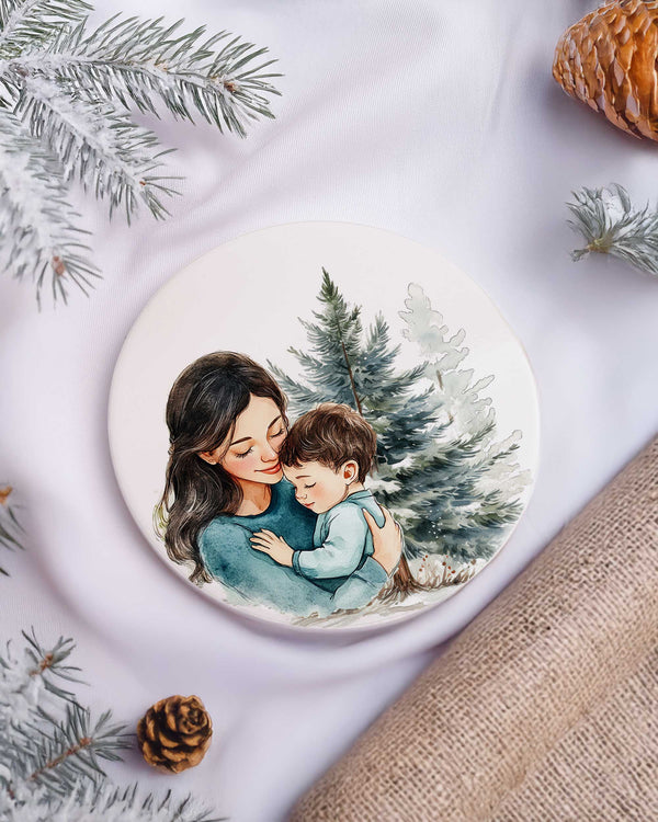 Godmother And Boy - Ceramic Mug 11oz & Coaster Gift Box (Copy) - GOTShirts