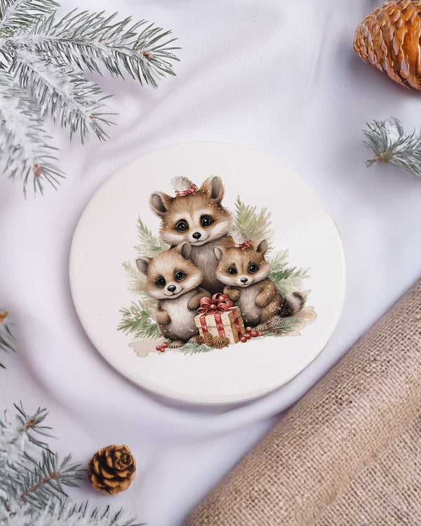 Mummy And Kids - Ceramic Mug 11oz & Coaster Gift Box - GOTShirts