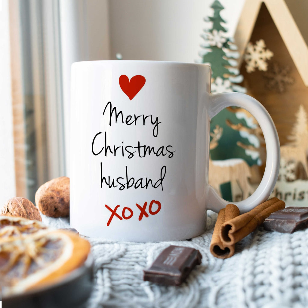 Merry Christmas Husband - Ceramic Mug 330ml - GOTShirts