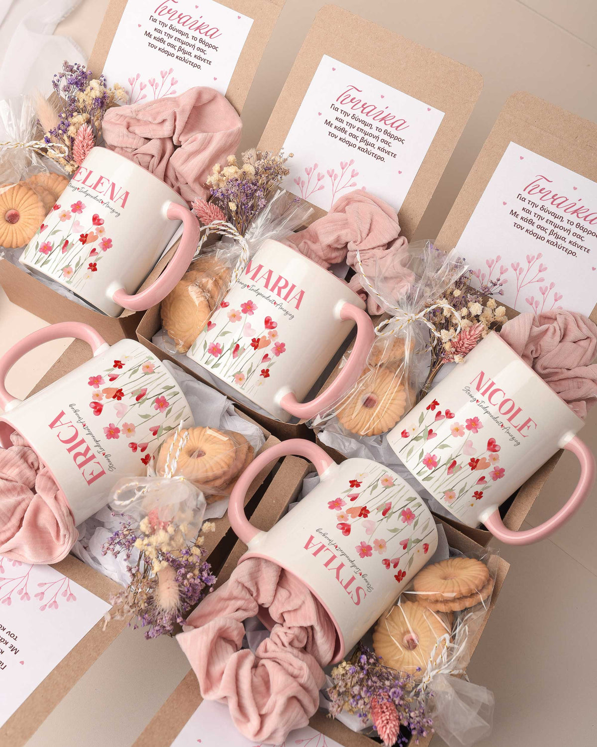 Always Smile Purple - Pink Mug Gift Box - GOTShirts