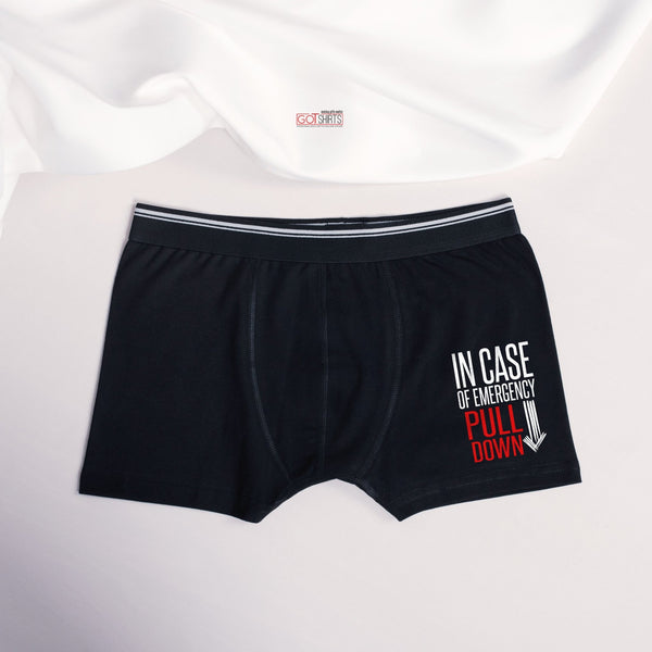 In Case Of Emergency - Men's Boxer Shorts - GOTShirts