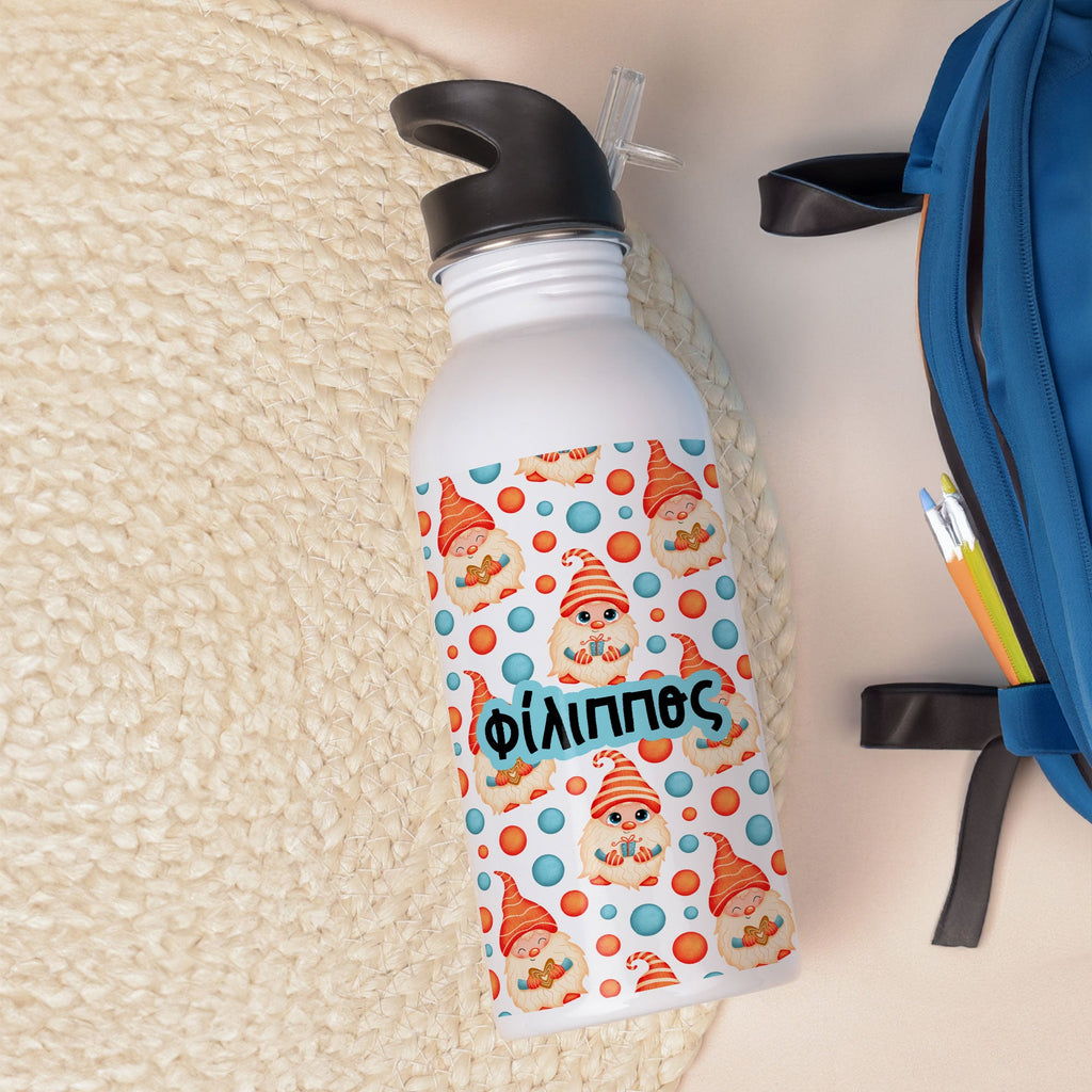 Boy Gnomes - Stainless Steel Water Bottle 600ml - GOTShirts