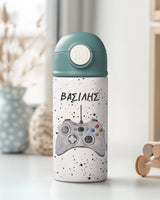 Gaming - Double Wall Colored Water Bottle - GOTShirts