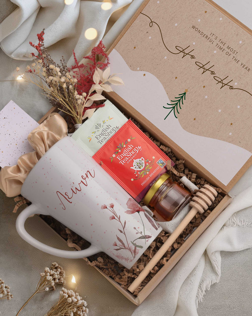 Red Florals - Tea Gift Box - GOTShirts