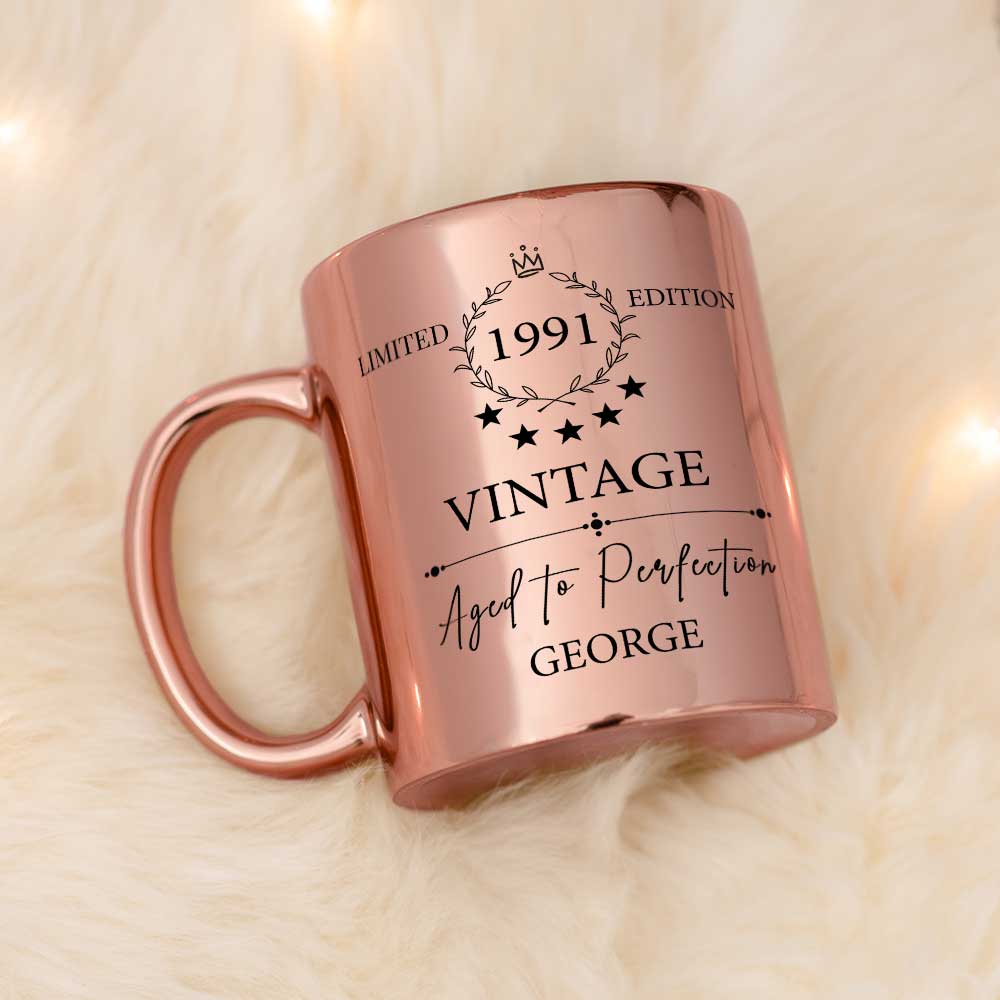 Aged To Perfection - Mirror Mug - GOTShirts