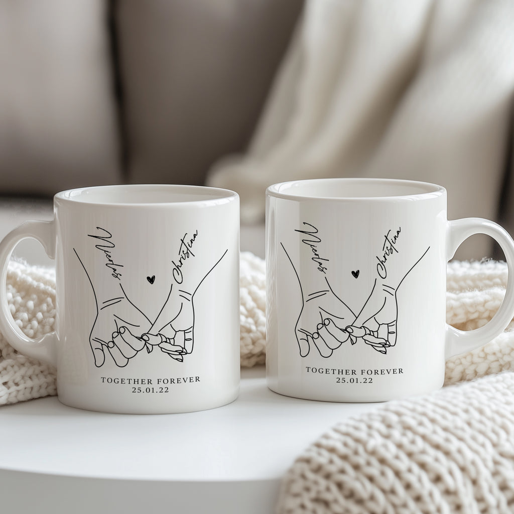 Together Forever - Ceramic Mug 330ml Set Of 2