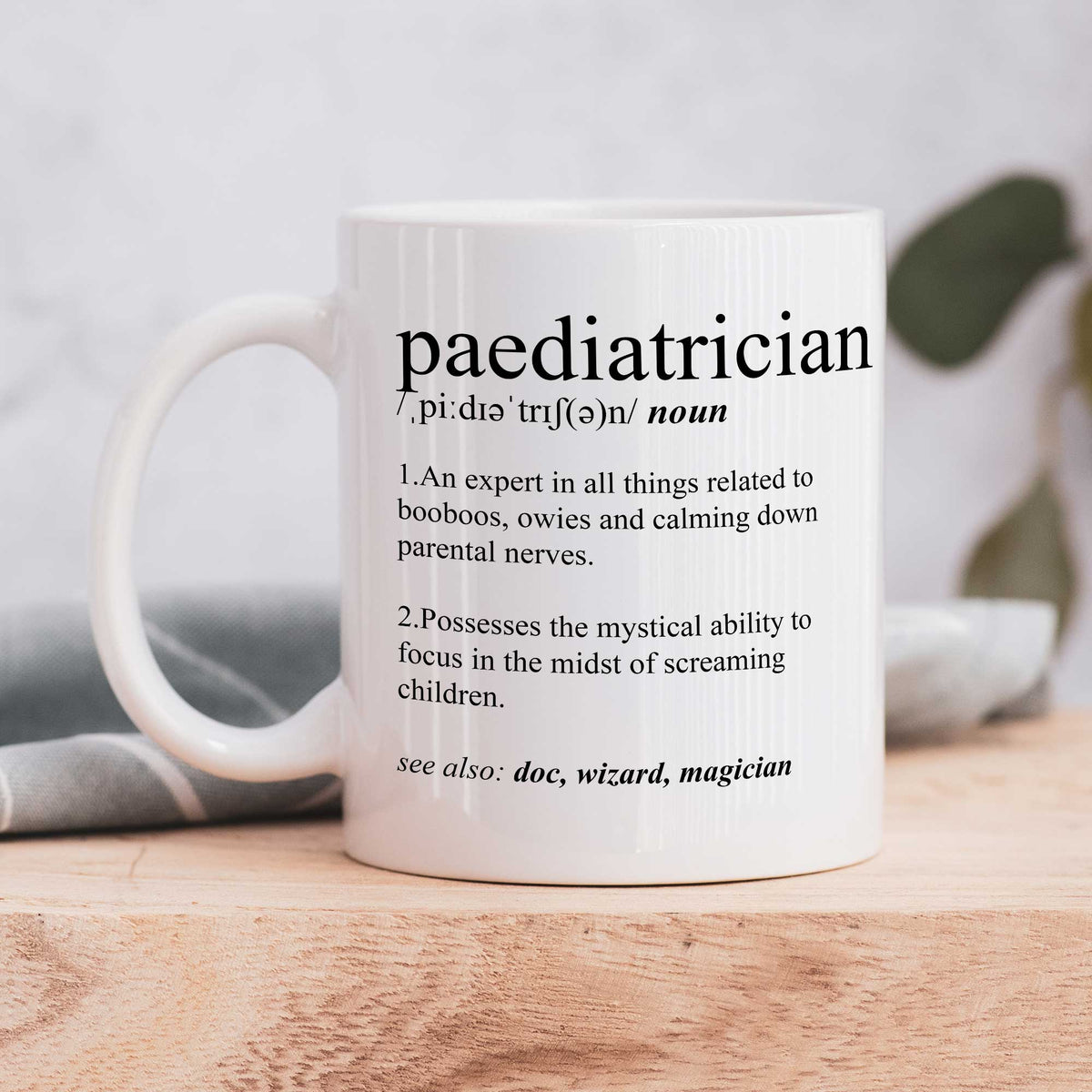 Pediatrician Definition - Ceramic Mug 330ml - GOTShirts