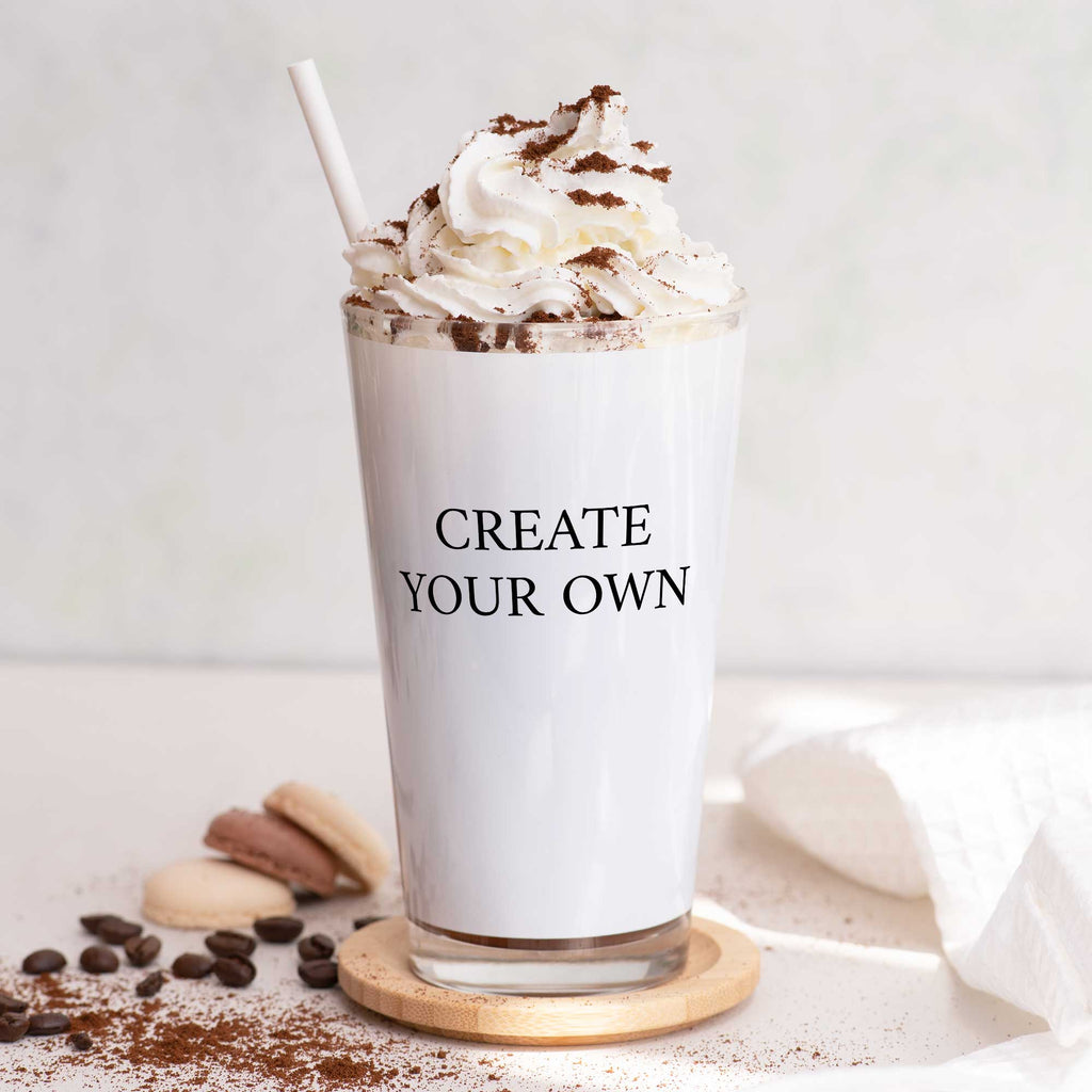 Glass Latte Mug