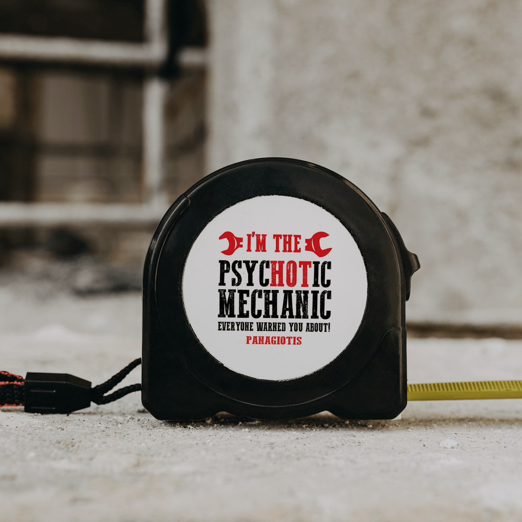 Psychotic Mechanic - Tape Measure - GOTShirts