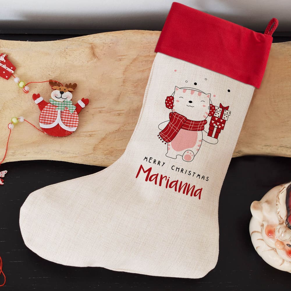 Christmas Boot Cat