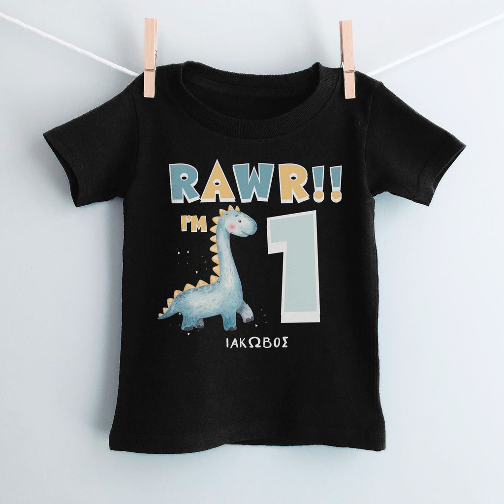 Rawr! Dinosaur Birthday T-Shirt