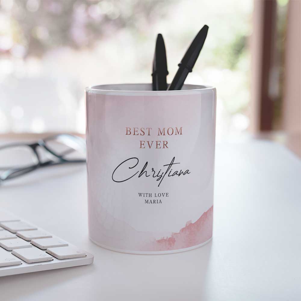 Best Mom - Ceramic Pencil Holder - GOTShirts