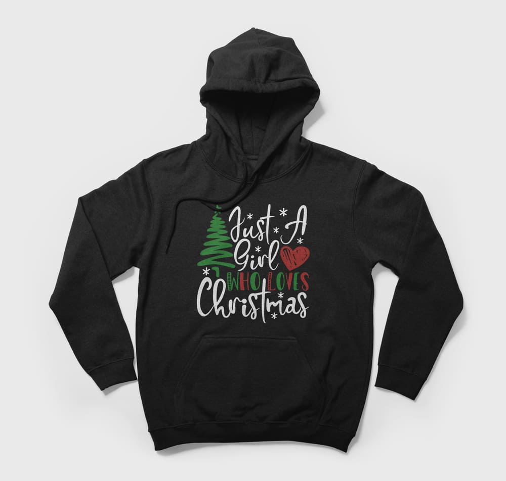 Just A Girl Who Loves Christmas - Hoodie