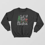 A Girl Who Loves Christmas Sweatshirt - GOTShirts