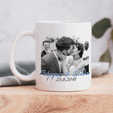 Wedding Photo Blue - Ceramic Mug 330ml - GOTShirts