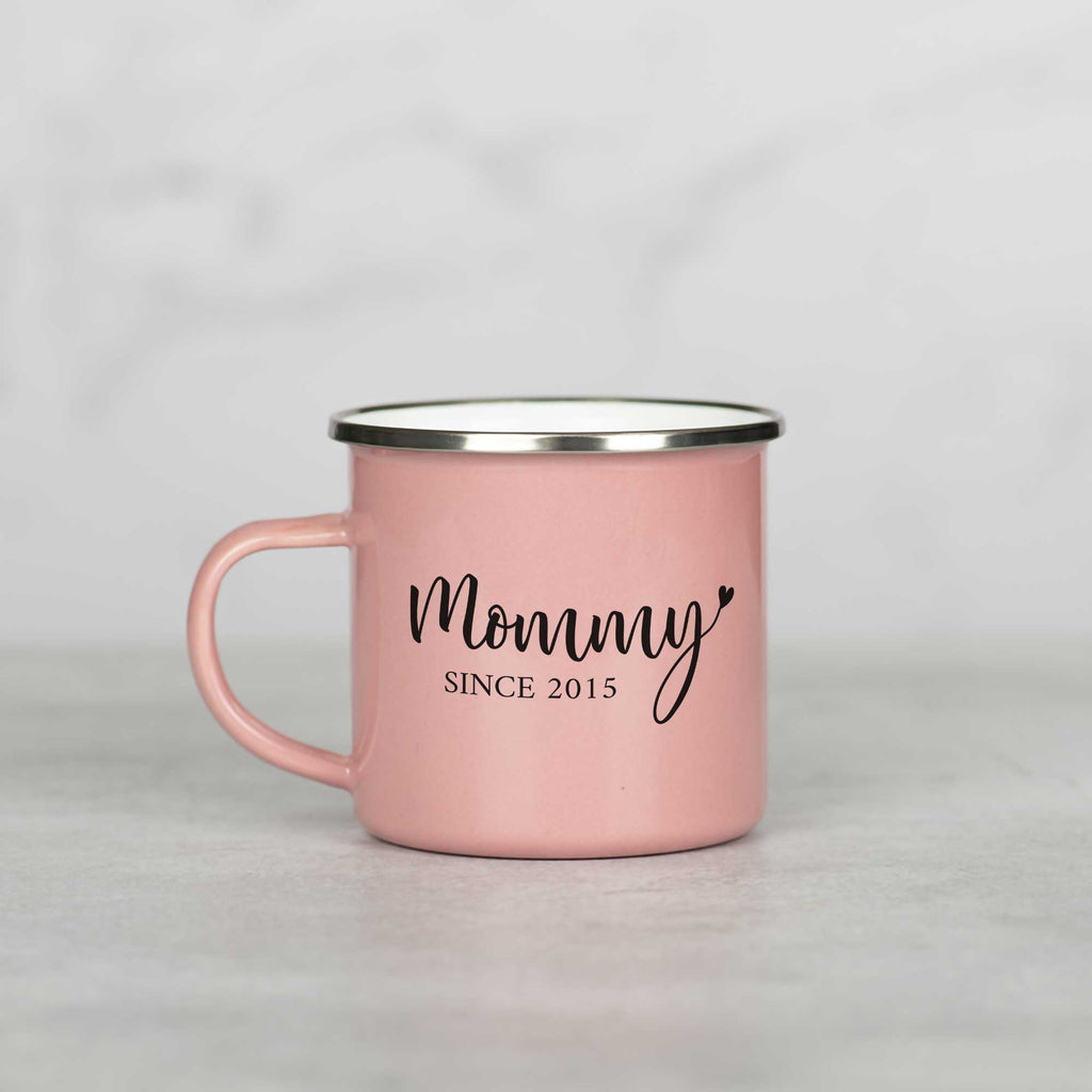 Mommy - Colored Enamel Stainless Steel Mug - GOTShirts