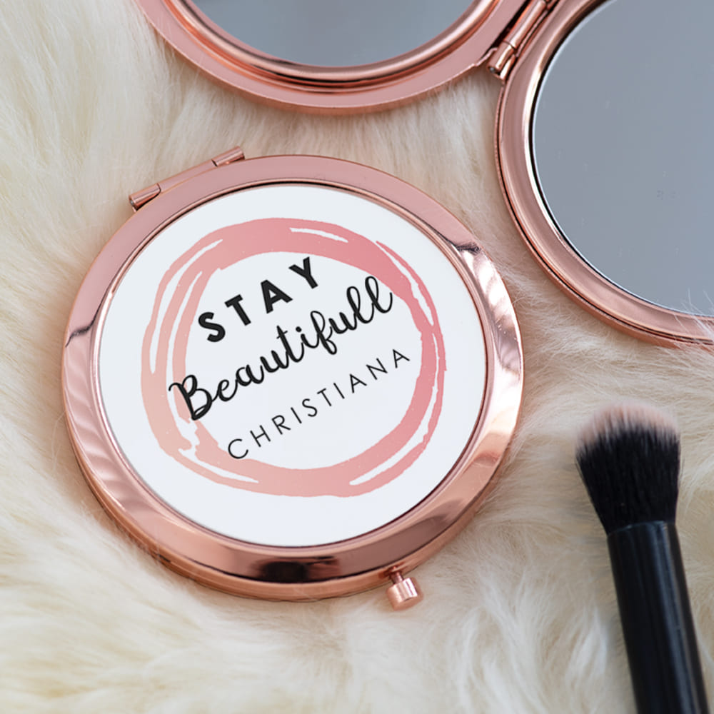 Stay Beautiful - Compact Mirror