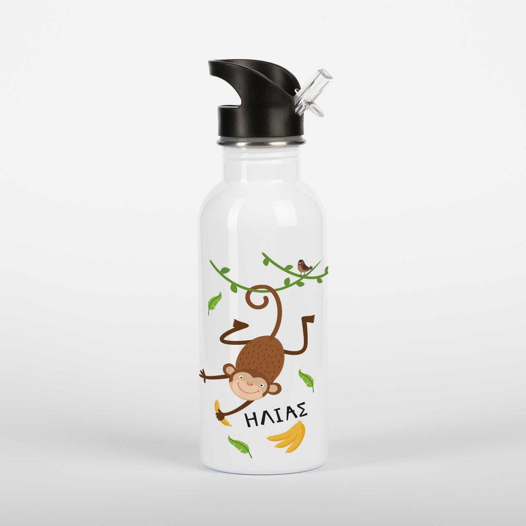 Monkey - Stainless Steel Water Bottle 600ml