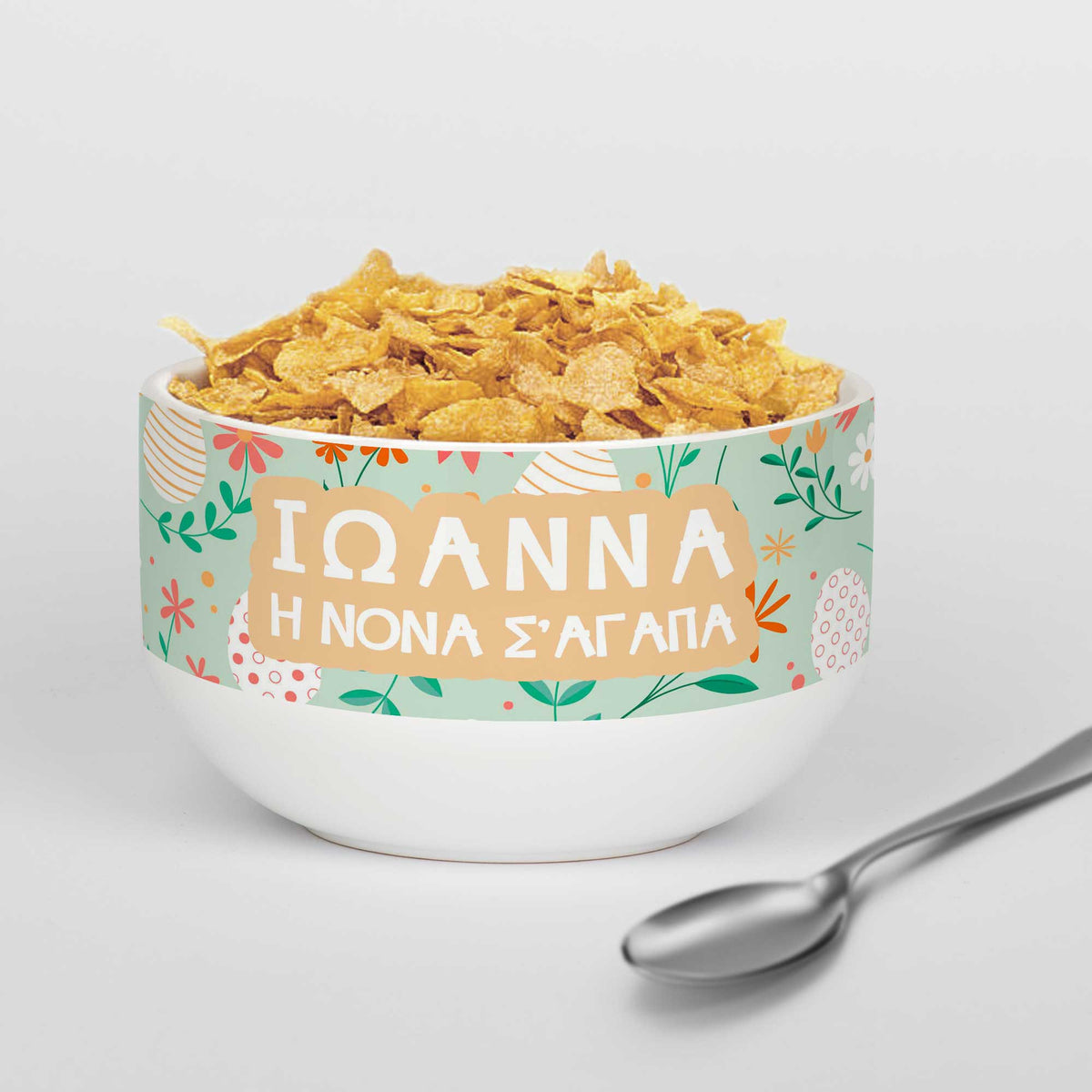 Personalized Ceramic Bowl - Godmother Loves You - GOTShirts