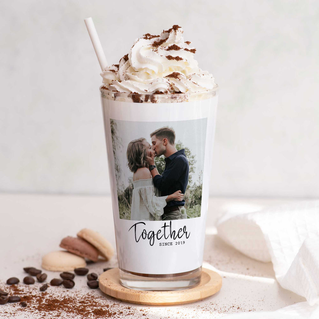 Together Since - Glass Latte Mug - GOTShirts