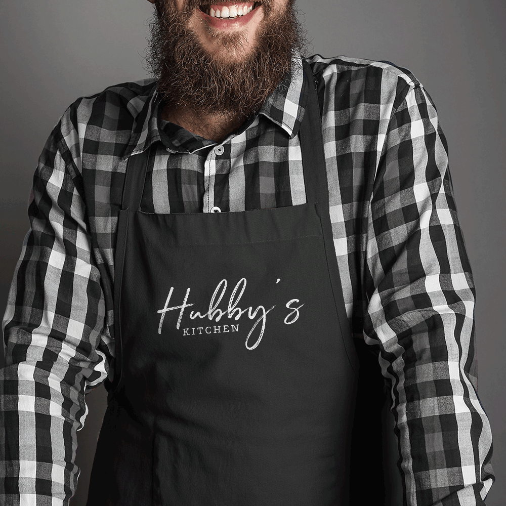 Hubby's Kitchen - Black Apron