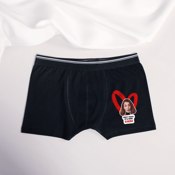 Don't Touch It's Mine - Men's Boxer Shorts - GOTShirts