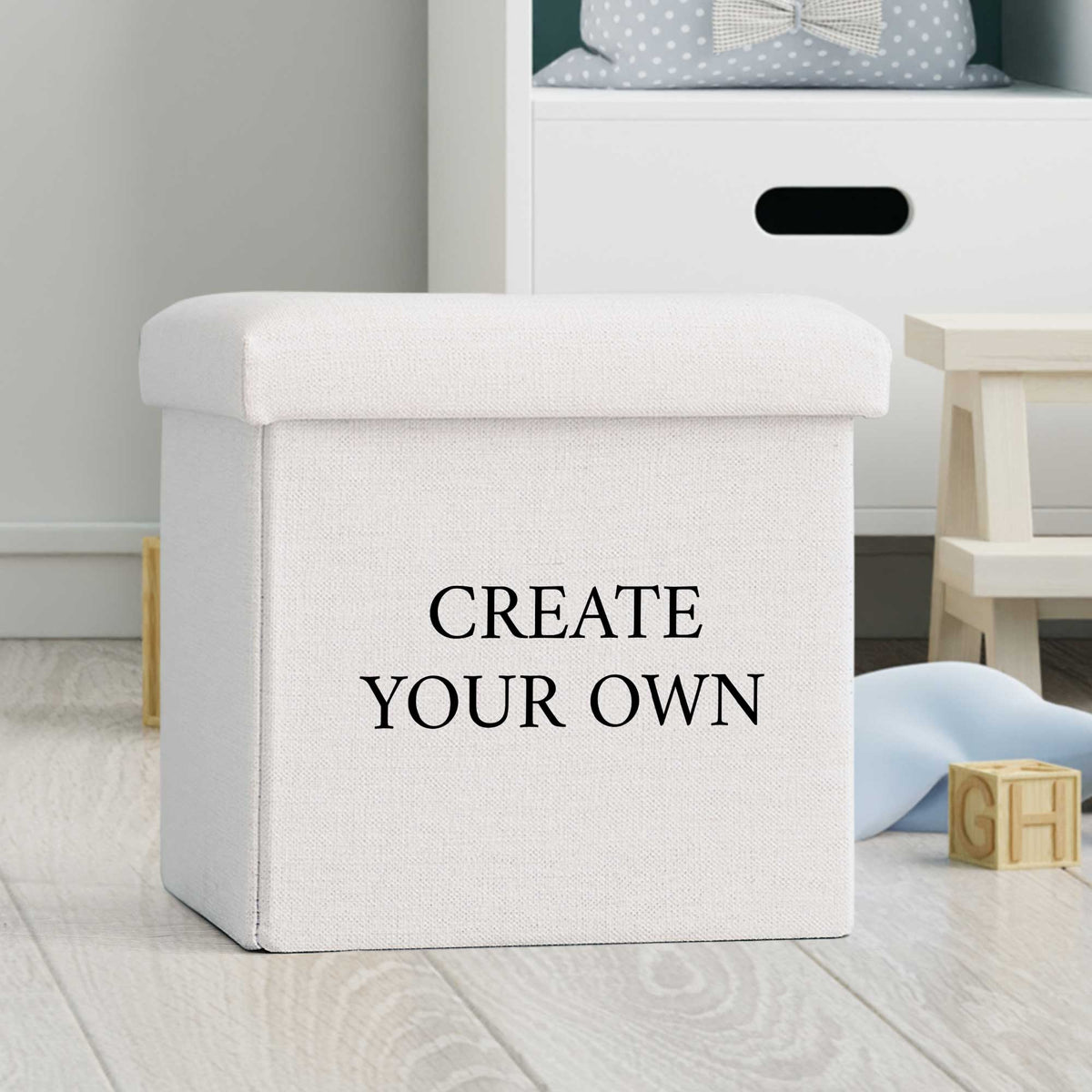 Personalized Toy Box / Stool - GOTShirts