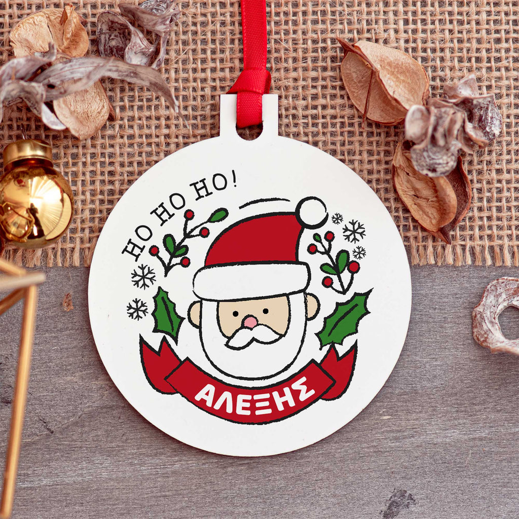 Santa Ornament